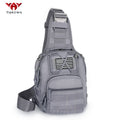 YAKEDA Multifunctional Outdoor Sling Bag, Casual Travel Chest Pack, Durable Daily Use Crossbody Bag for Men & Women