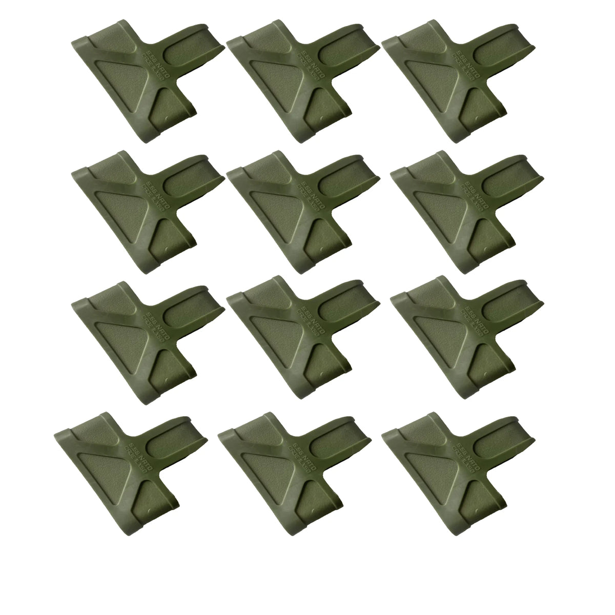 1-12X Outdoor Tactical AK 5.56 Rubber Cage Loop Pull Magazine Rubber Glove Sleeve Cover For M4 M14 M16 Fast Mag Protective Case