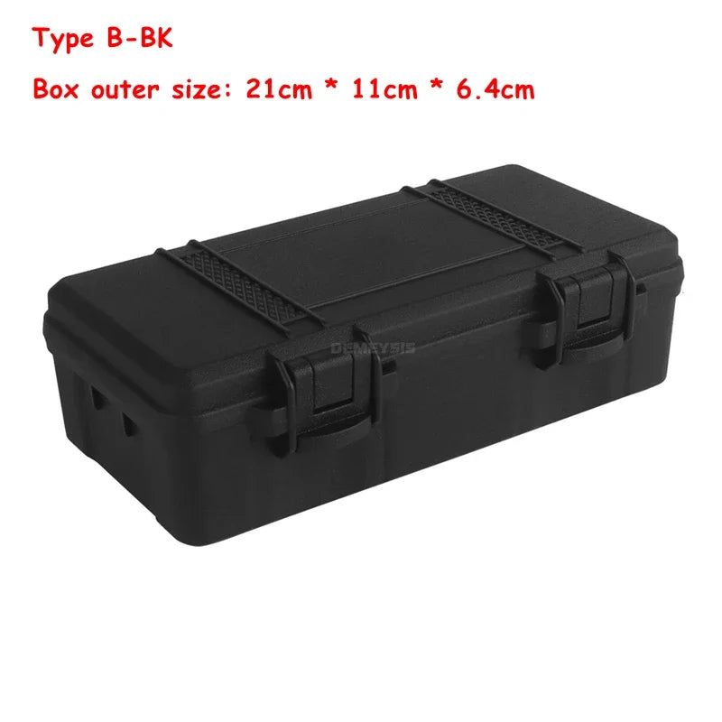Tactical Equipment Outdoor Shockproof Protection Storage Box Shooting Hunting Laser Box Versatile EDC Flashlight Hard Case