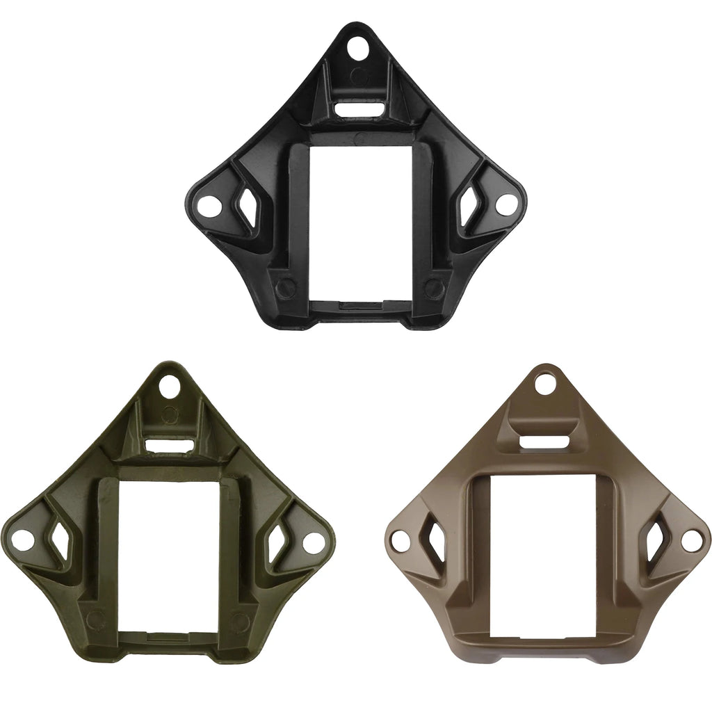 Tactical FAST Helmet NVG Mount Hunting Airsoft Helmet Shroud Adapter for ACH MICH PASGT Tactical Night Vision Accessories
