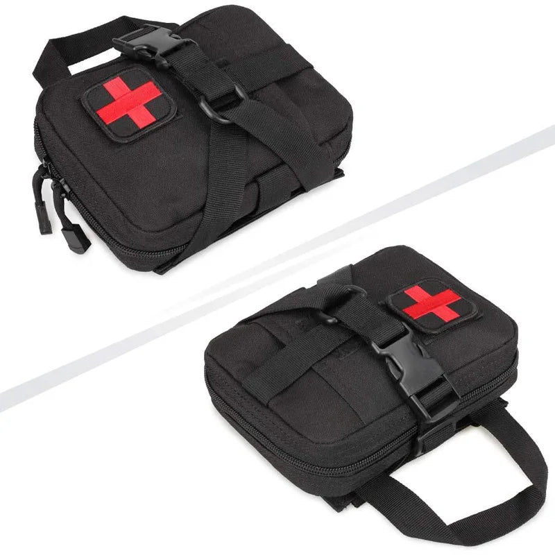 Outdoor Utility Pouch Upgrade Tactical EMT Pouch Rip Away Molle Kit IFAK Tear-Away Travel Outdoor Hiking Mergency Survival Kit
