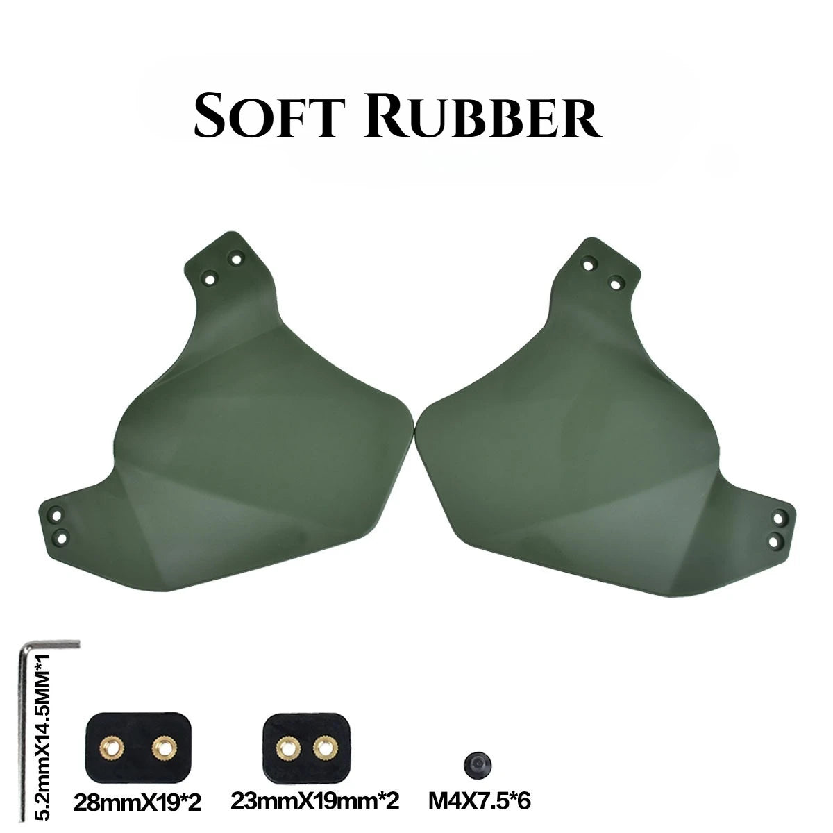 Tactical Air soft Ear Protection Cover Helmet Earmuffs Helmet Side Cover For FAST MICH ACH Helmet Tactical Accessories