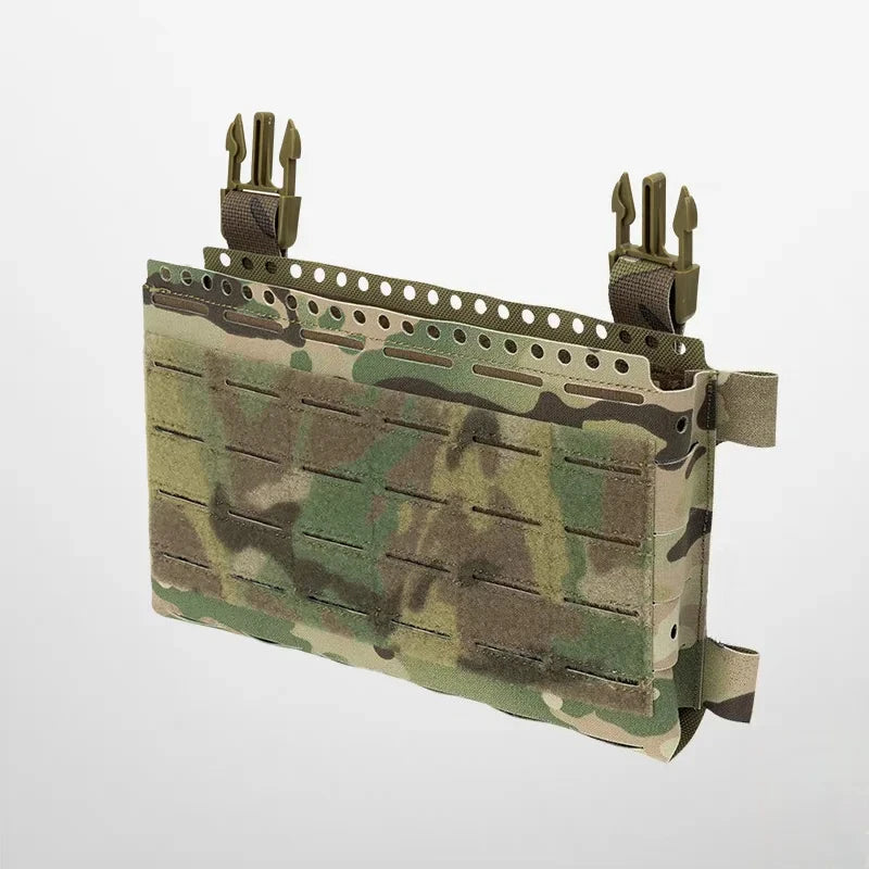 Tactical MK5 Chest SS Style Molle Vest Front Pouch Rig Front Panel For FCSK JPC LV119 6516 Airsoft AR15