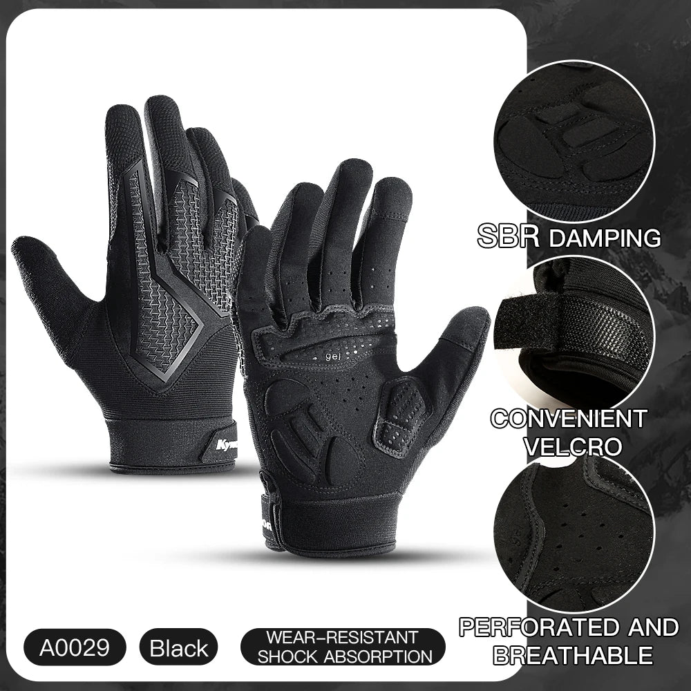 Tactical Gear Sports Cycling Gloves Breathable Non-slip Road Bike Gloves Touch Screen Outdoor Running Bicycle Gloves