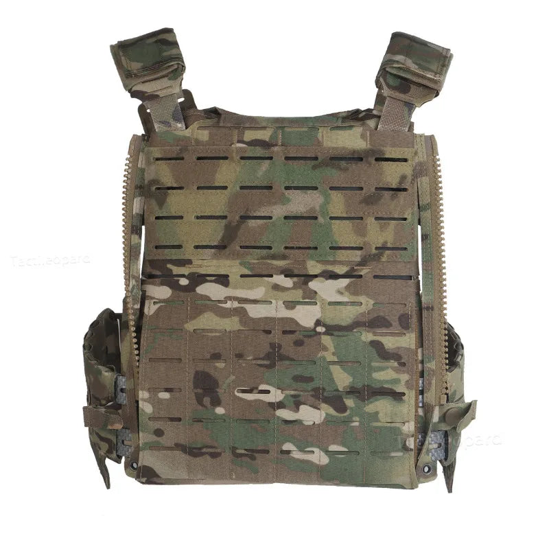 Tactical Plate Carrier Vest Modular MOLLE Armor Carrier Reactive Cummerbund Quick Release Hunting Airsoft Training Gear SS Style