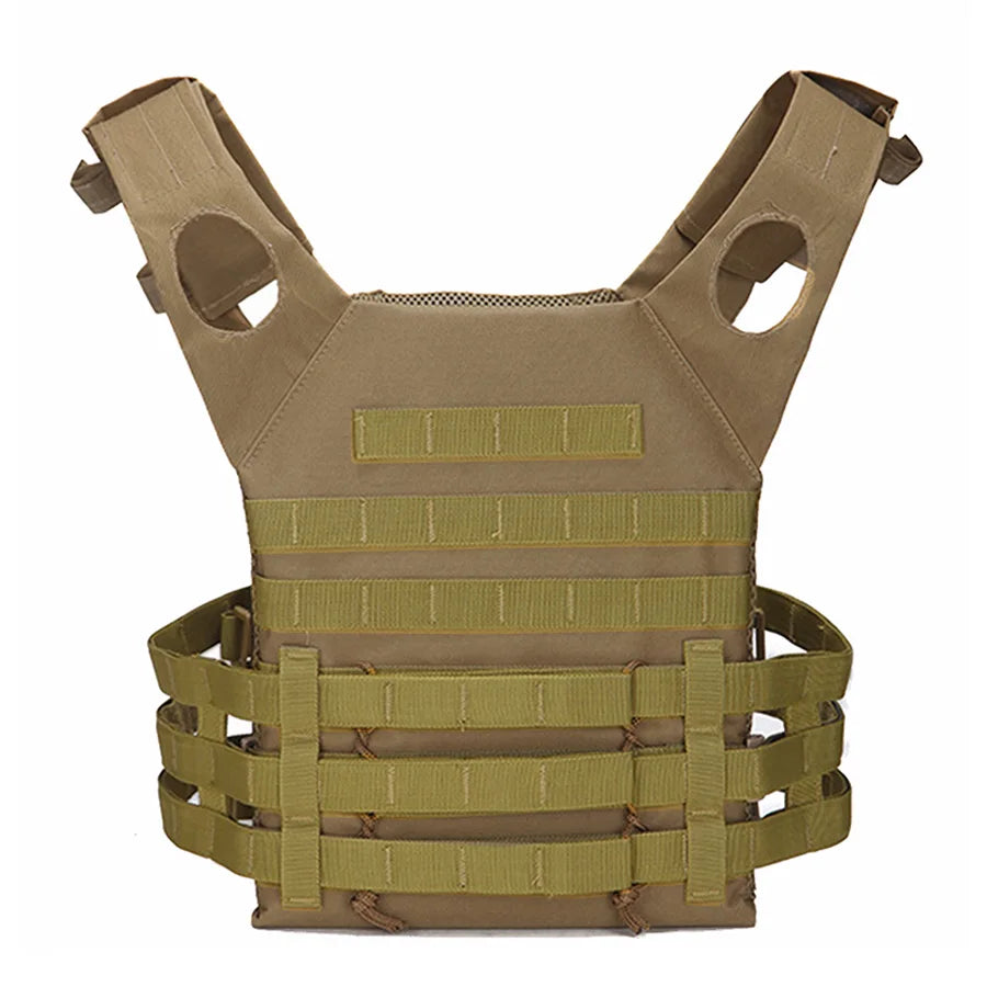 Outdoor Training Vest Multi functional MOLLE Expansion Convenient Training COS Vest Lightweight JPC Vest