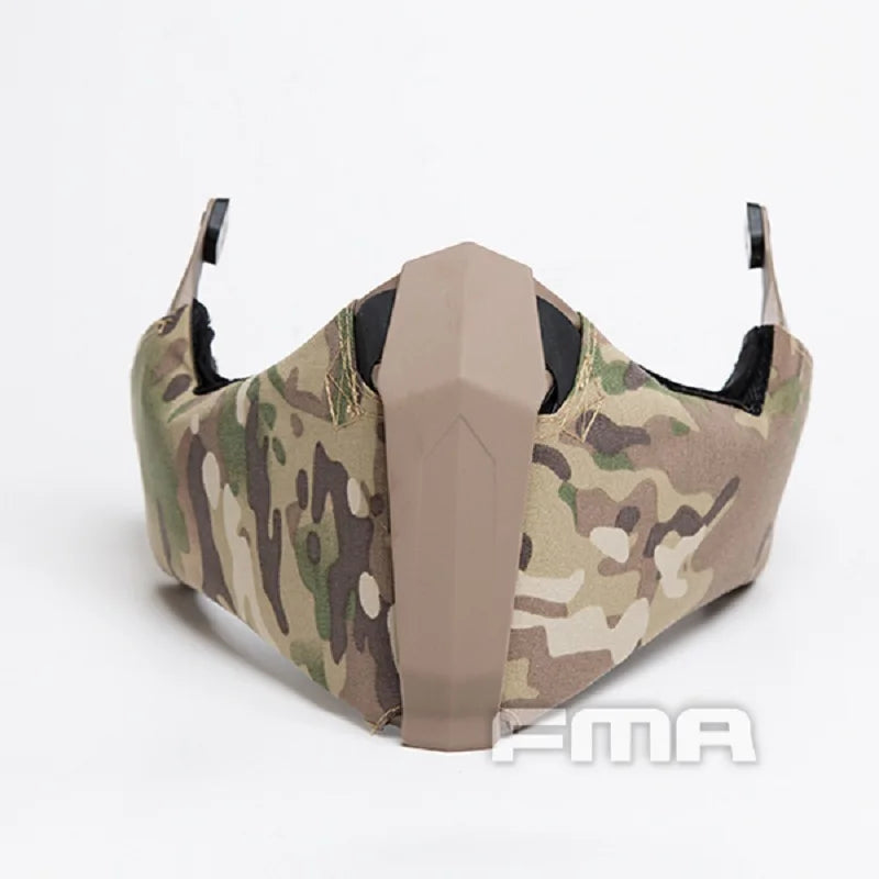 Outdoor  Helmet Rail  Protective Mask For Face Protection