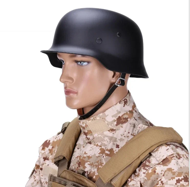 Tactical German M35 Helmet  Special Force Steel Helmet Hunting Protective Safety Equipment Fast Helmet