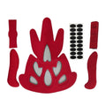 Washable Helmet Inner Foam Pads Kits Replacement Electric Vehicle Sealed Lining Sponge for Electric Motorcycle Bicycle