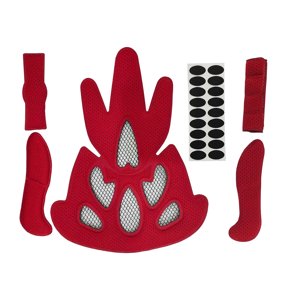 Washable Helmet Inner Foam Pads Kits Replacement Electric Vehicle Sealed Lining Sponge for Electric Motorcycle Bicycle