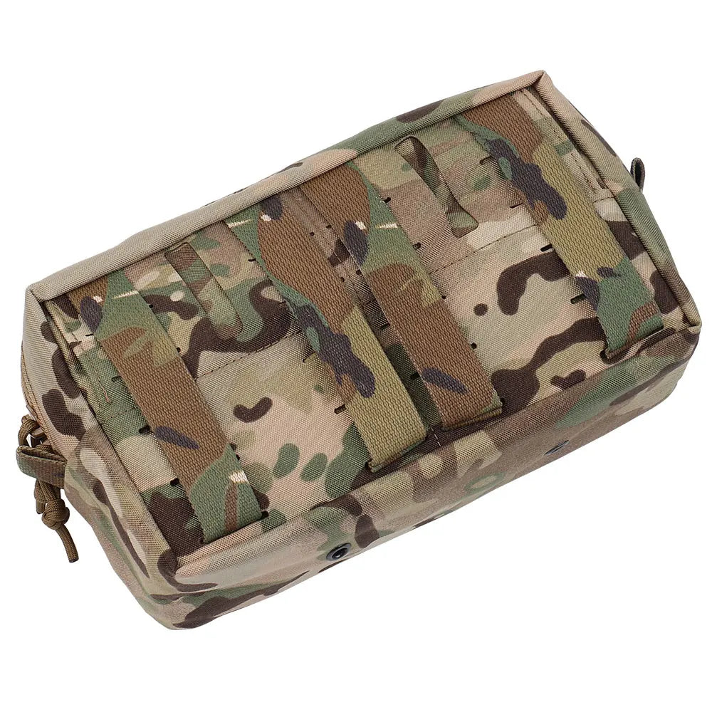 Tactical GP Wide Pouch Ammo Recycling Pack MOLLE Hunting Vest Plate Carrier Sundries Storage Combat Belt Bag Airsoft Organizer