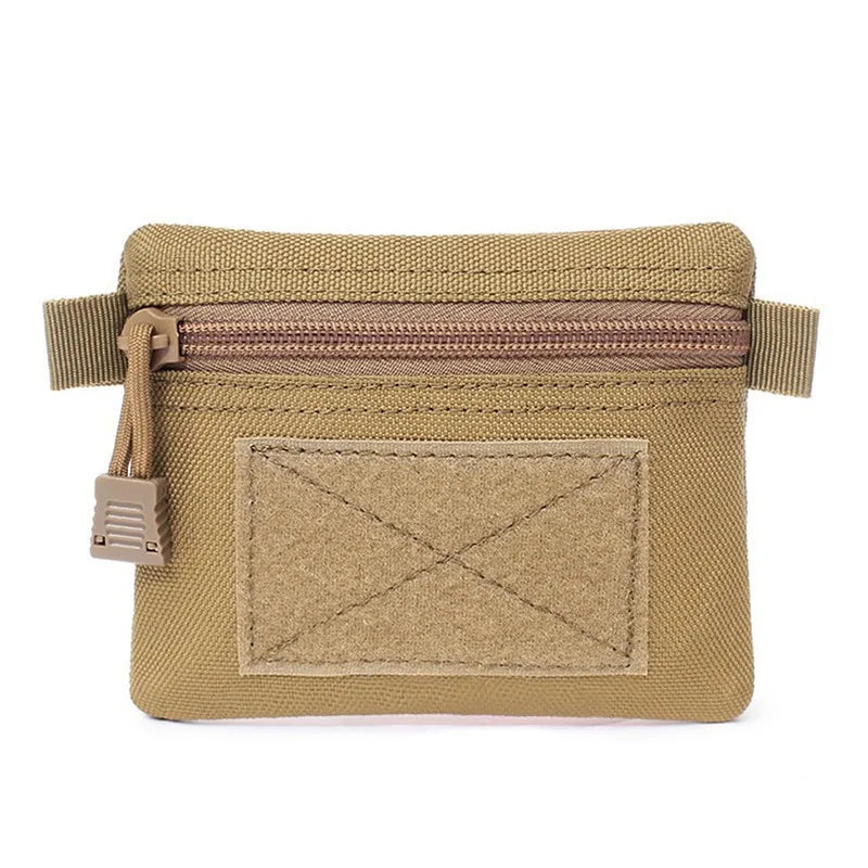 1000D Outdoor EDC Molle Wallet Portable Waterproof Zipper Waist Pouch for Camping Hiking Hunting Travel EDC Pack