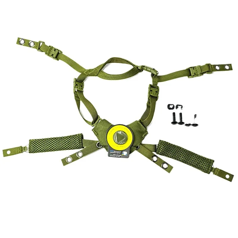 Tactical Helmet Liner with Memory Foam Padding for Enhanced Comfort and Impact Protection Compatible with Wendy's Helmet