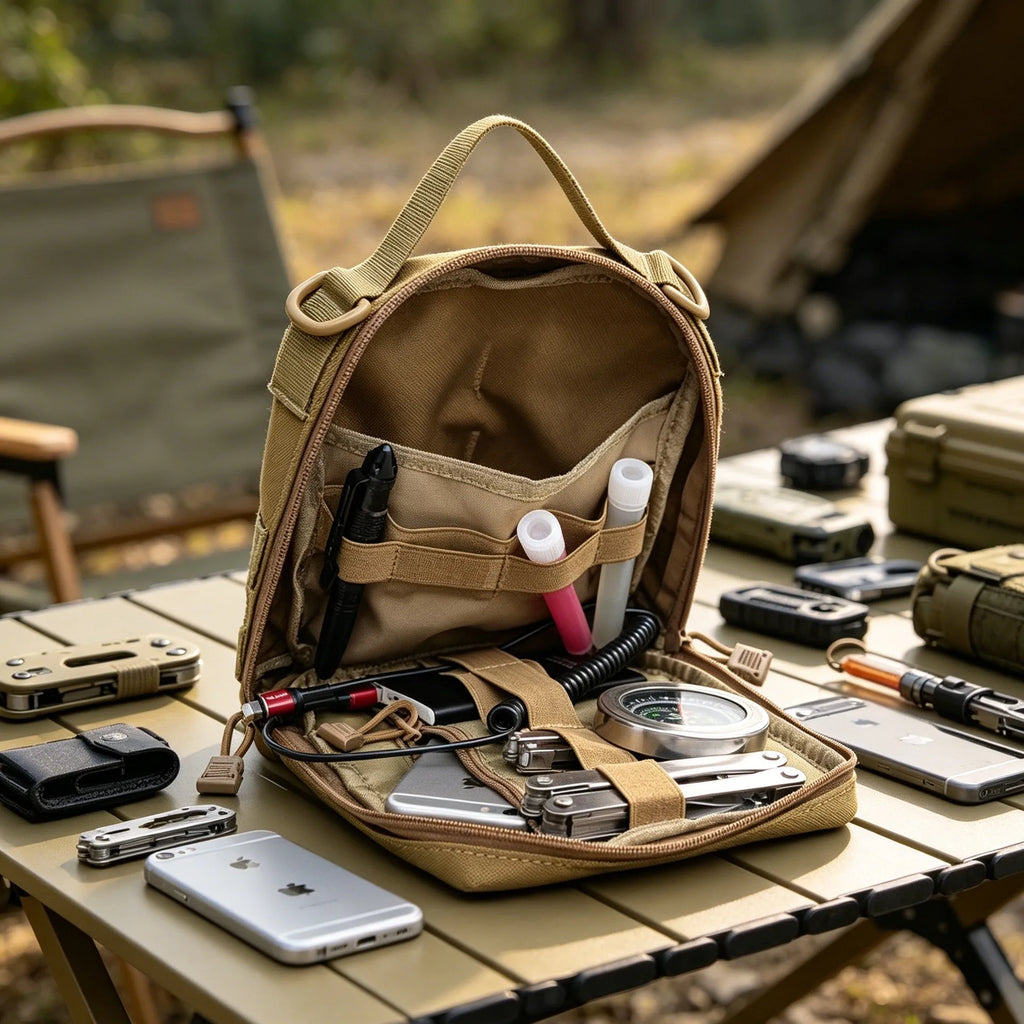 New Tactical Molle Tool Bag Utility Accessories Storage Handbag Outdoor Camping Hunting Survival Kit Medical Pouch&Patches