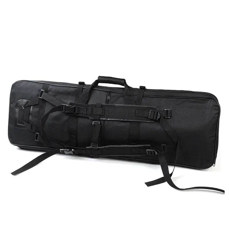 85/100/120cm Dual Rifle Carrying Gun Bag Backpack Airsoft Holster Hunting Backpack Long Guns Case Square Carry Bags