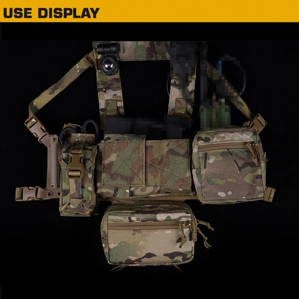 VULPO Tactical Medical First Aid Kit IFAK Pouch MOLLE Rapid Deployment Emergency Bag Outdoor Hunting Tool Bag