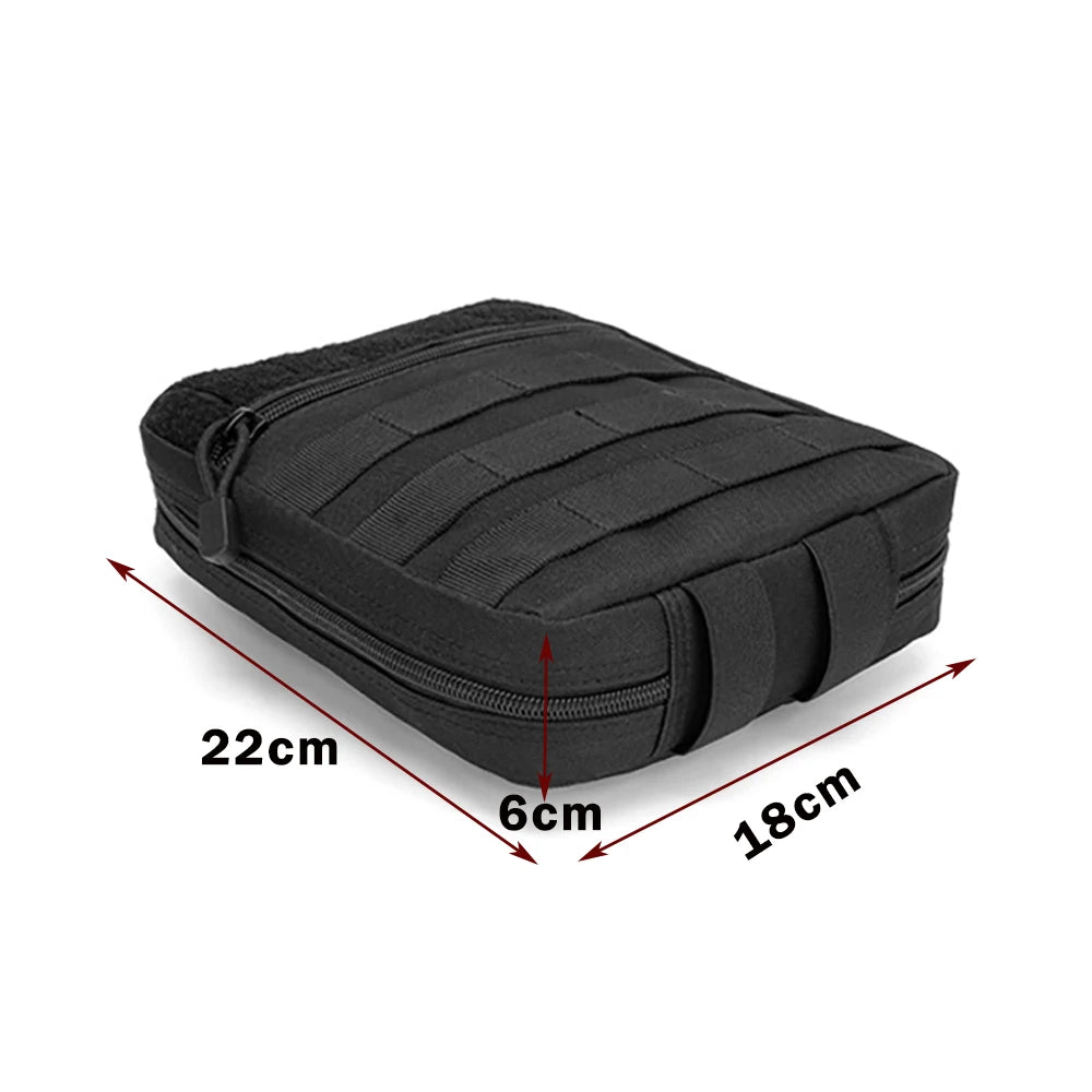 Tactical Molle EDC Pouch Outdoor First Aid Kit Pouch Waist Pack Emergency Utility Tool Pouch Hunting Bag For Camping Hiking