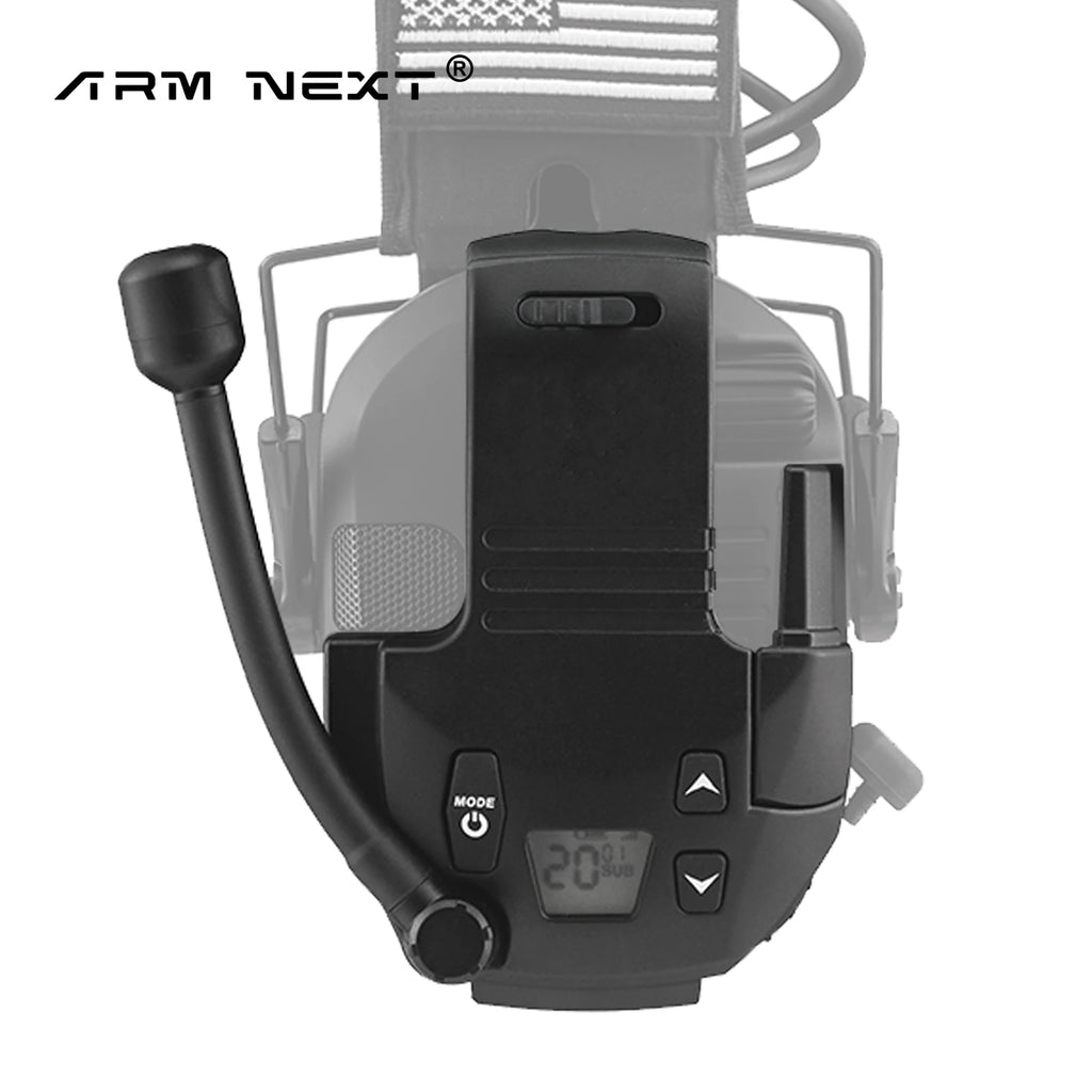 Military Tactical Headphones High-Sensitivity Noise Reduction Clear Call Communication Waterproof for Outdoor Walker Razor