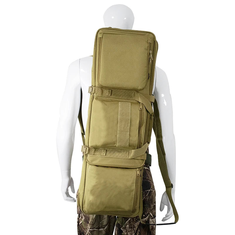 Tactical Gun Carry Bag Airsoft Paintball Hunting Gun Case with Hand Carry Strap Shoulder Backpack Gun Holster