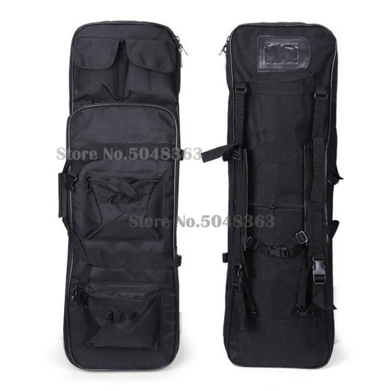 85cm 95cm 120cm Hunting Bag  Rifle Square Carry Bag Tactical Double Carbine Gun Protection Case Backpack with Shoulder Strap