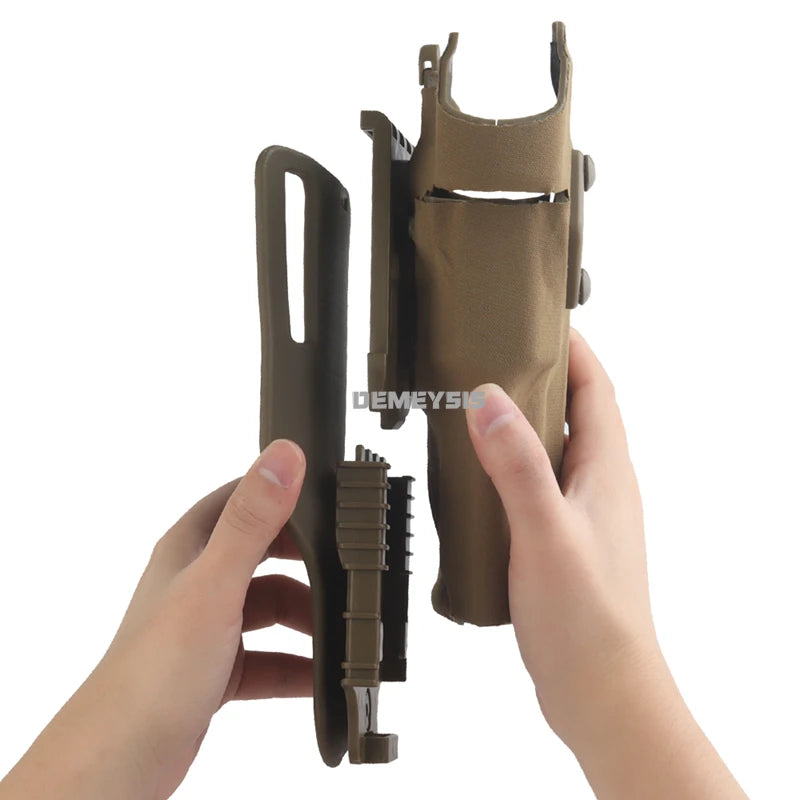 Right / Left Hand Tactical Holster for G17 Gen4 G19 with X300U Lights Quick Release Hunting Shooting Gun Drop Leg Holsters Case