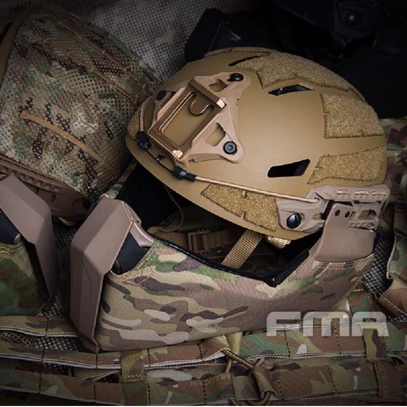 Outdoor  Helmet Rail  Protective Mask For Face Protection