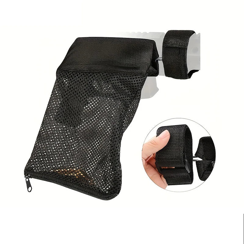 Nylon Mesh Bullet Shell Catcher Bag Tactical Military Ammo Brass Trap Spent Casing Collection Storage Pouch For Hunting Shooting
