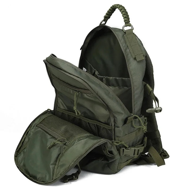 35L Tactical Backpack Large 3 Days Backpack for Men Molle Assault Pack Bug Out Bag Heavy Duty Hiking Treeking Rucksack
