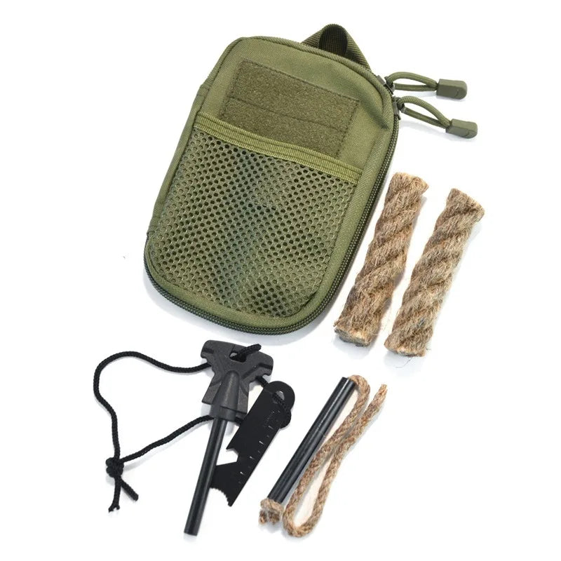 Airsoft  Molle EDC Pouch Mesh Tools Accessory Pouches Tactical Waist Hunting Bags Outdoor Flashlight Magazine Pocket