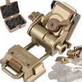 BOOIU NVG Mount PVS14/15/18 G24 Mount Aluminum L4G24 NVG Mount Helmet for Night Vision Goggles NVG Metal Helmet Mount CS Games