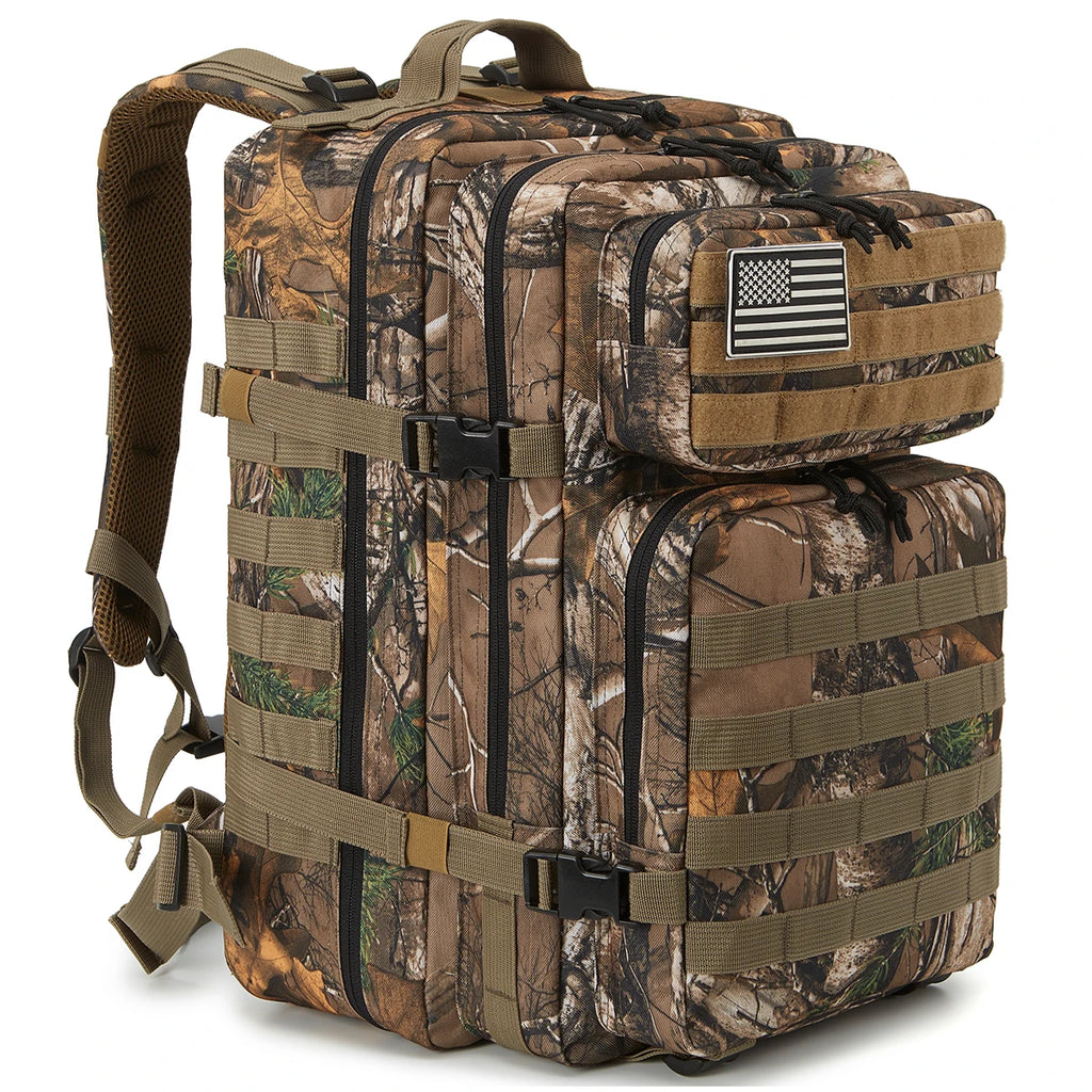 Tactical Backpacks Outdoor 45L Large Capacity Man 3 Days Molle Hking Bags For Outdoor Trekking Camping Backpack