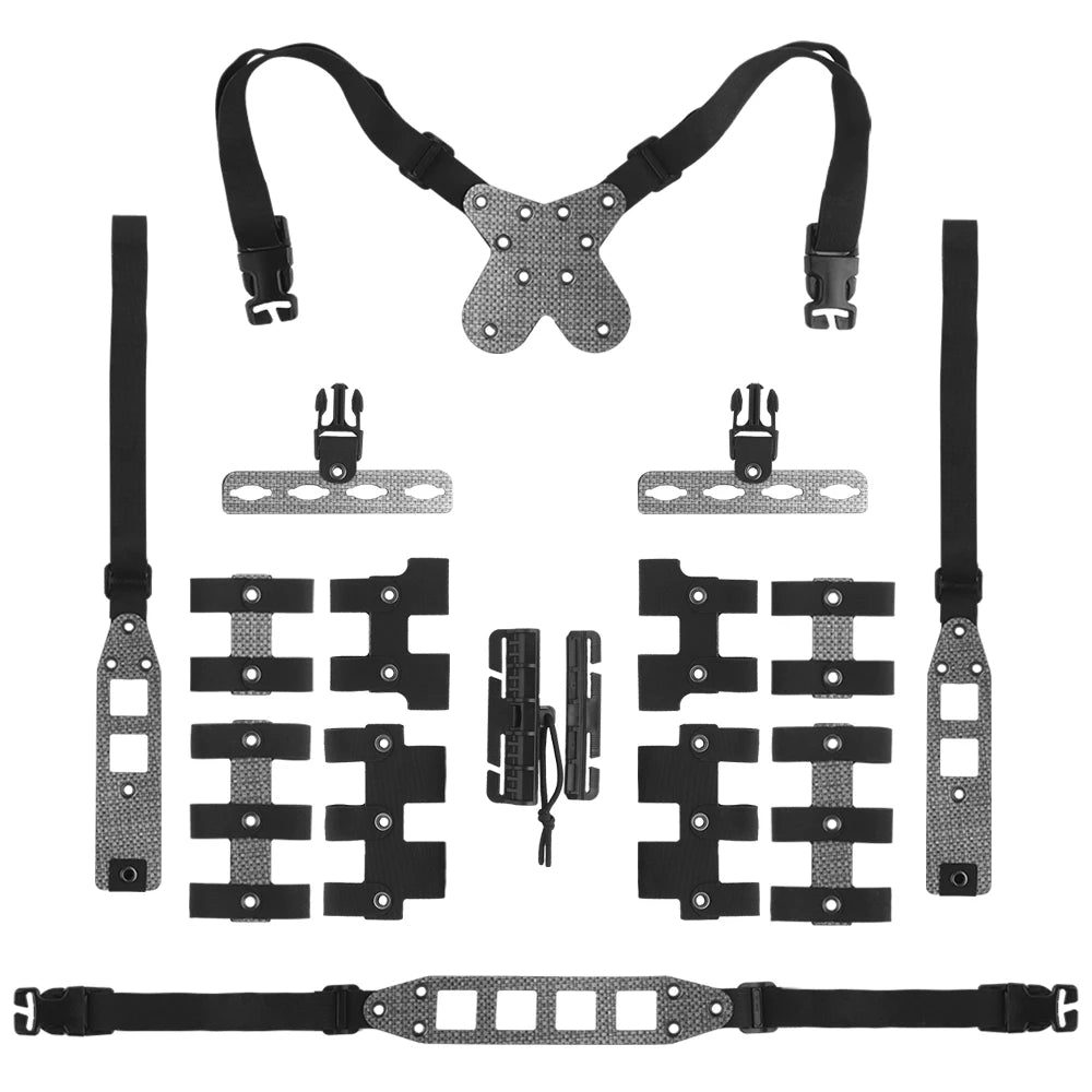 OPHIDIANTAC MOLLE System V2 chest hanging modular chest frame free with CS game hunting chest board accessories