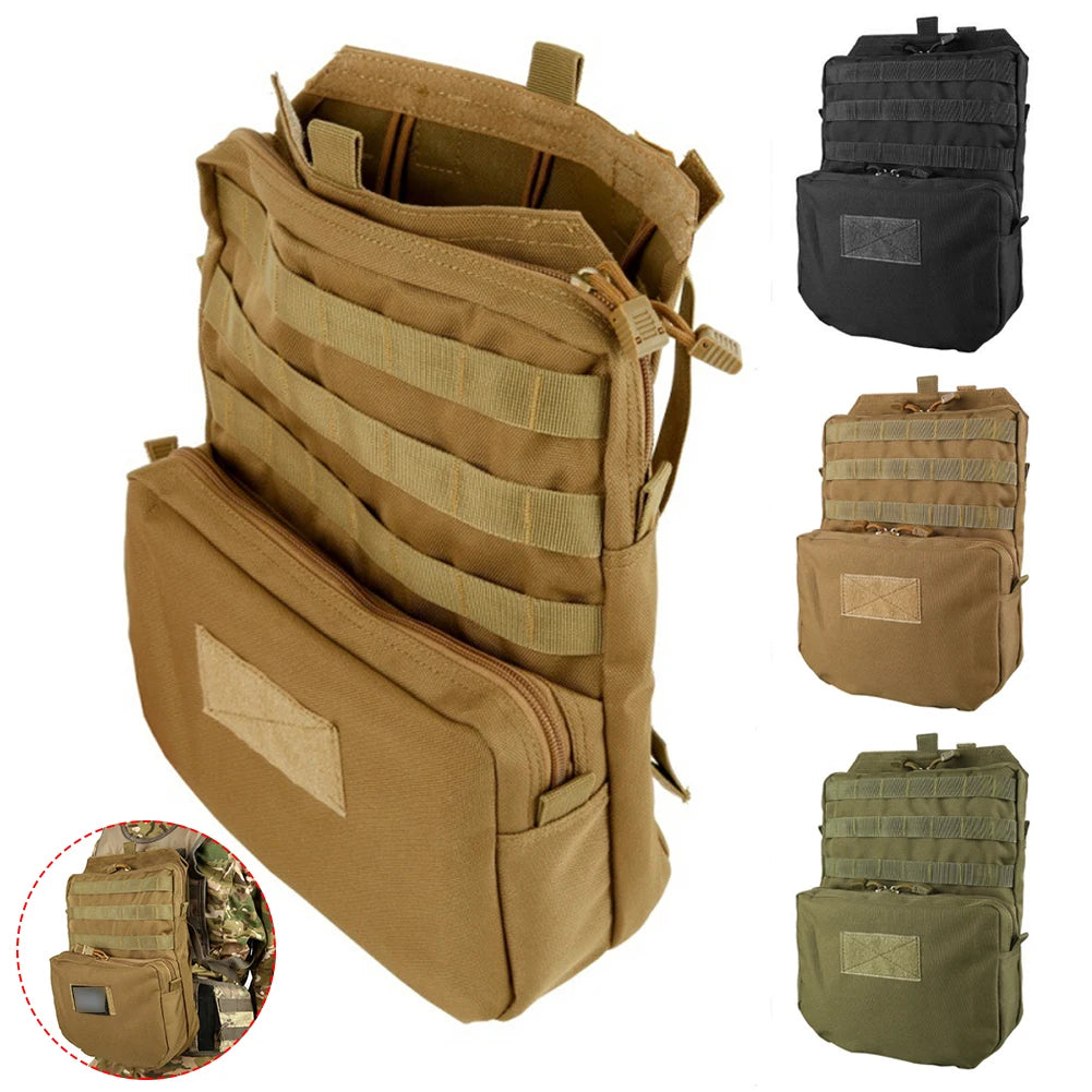 Outdoor Tactical Molle Backpack Airsoft Bag Hunting Combat Equipment Vest EDC Accessories Nylon Bag Tactical Vest Accessories