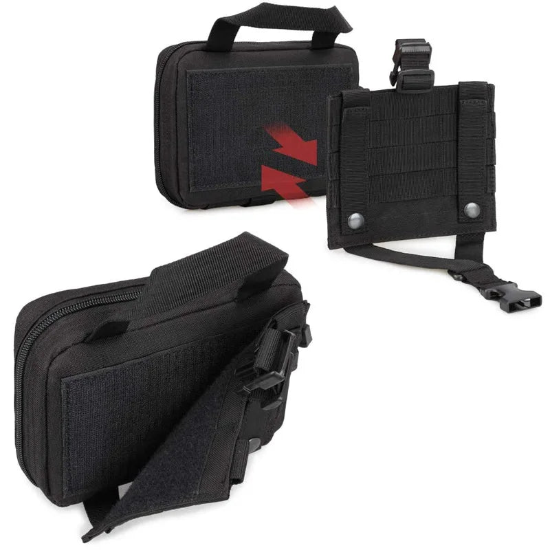 Outdoor Utility Pouch Upgrade Tactical EMT Pouch Rip Away Molle Kit IFAK Tear-Away Travel Outdoor Hiking Mergency Survival Kit