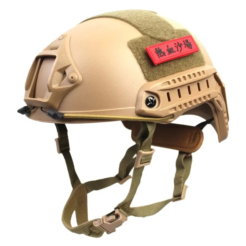 Ultra Lightweight Tactical Helmet for Military Police Airsoft Paintball with AF Suspension System Compatible with FAST Ultra
