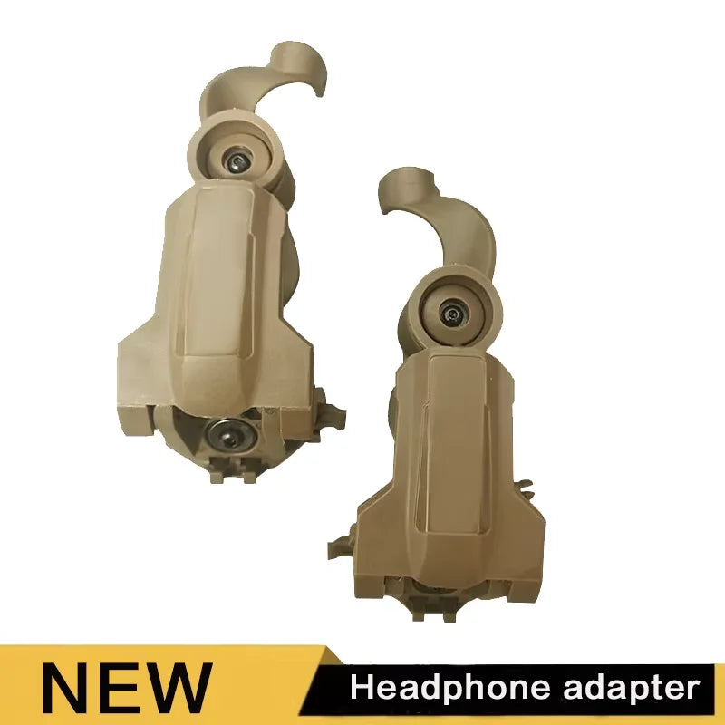 Tactical headset holder ARC helmet headset adapter/helmet rail mounting base, compatible with M32 headsets