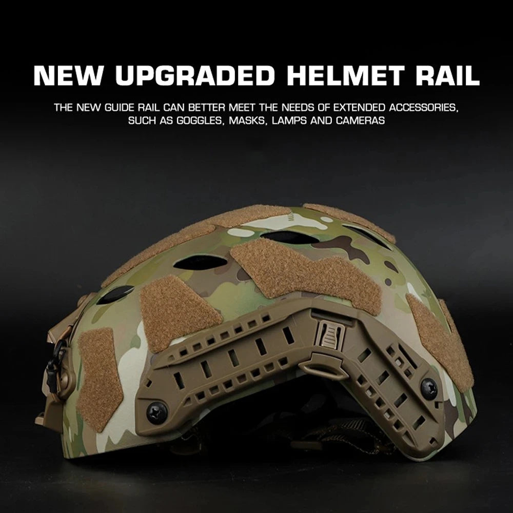 Tactical Helmet Simplified Version Ops-Core Fast SF Super High Cut Helmet Outdoor Cycling Paintball Protection Airsoft Helmet