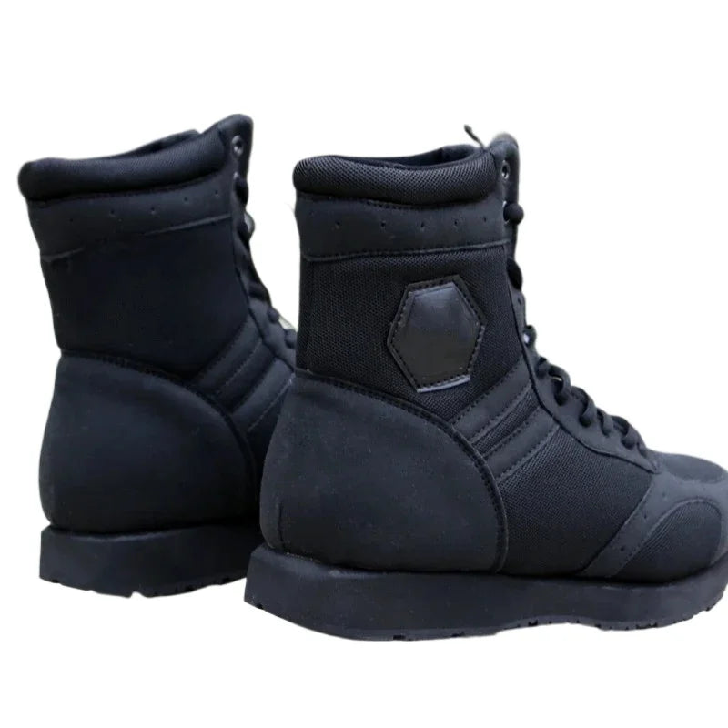 Ultralight HuntingBoots Mens Black Work Shoe Outdoor Run Desert Hiking Shoes Climbing Training Tactical Boots Male Sneakers