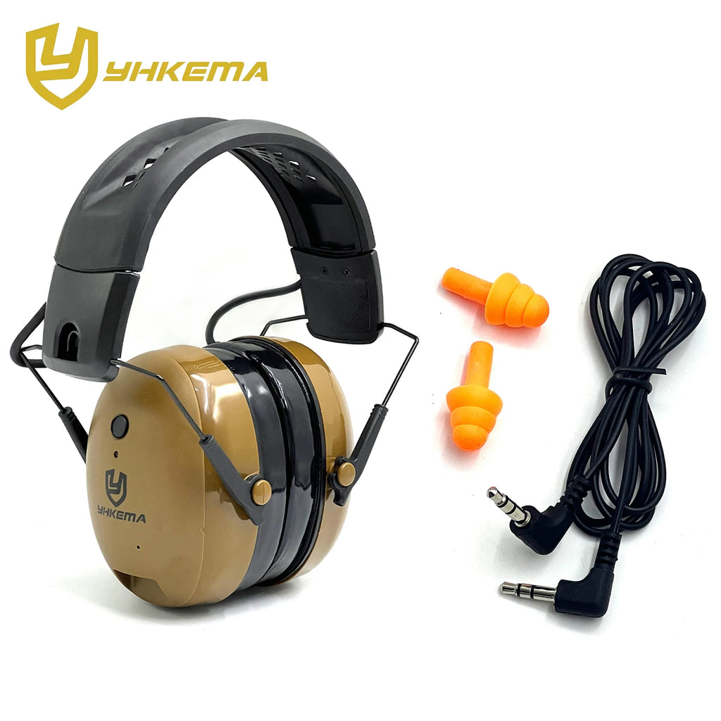 Bluetooth Headphones Electronic Noise Cancelling Hearing Protection Headset Tactical Gel Ear Protection Earmuffs Newest