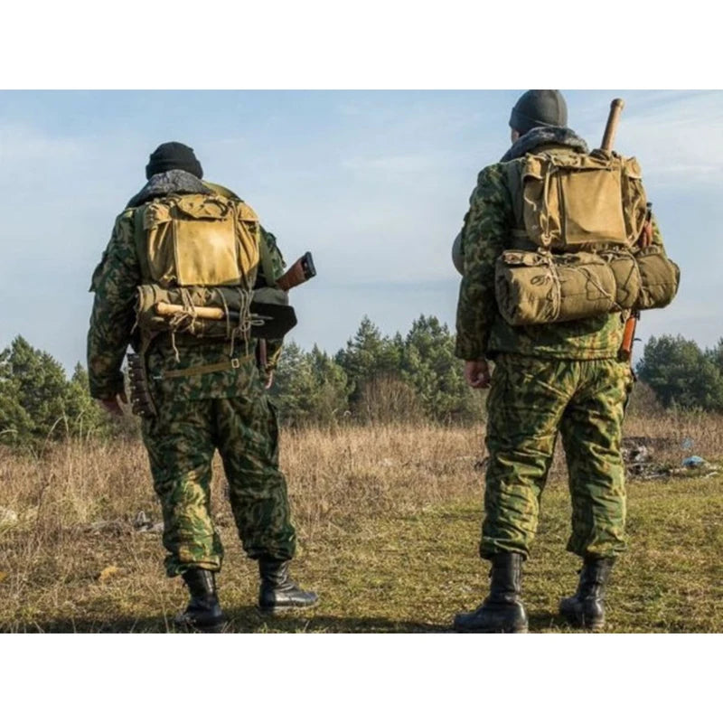retro Soviet style for RD-54 paratrooper backpack, military enthusiast outdoor equipment, outdoor sports collection