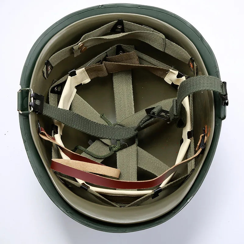 Military Fan CS Field Equipment Outdoor Sports M1 Double Layer Steel Helmet Tactical Helmet/foreign Military Helmet