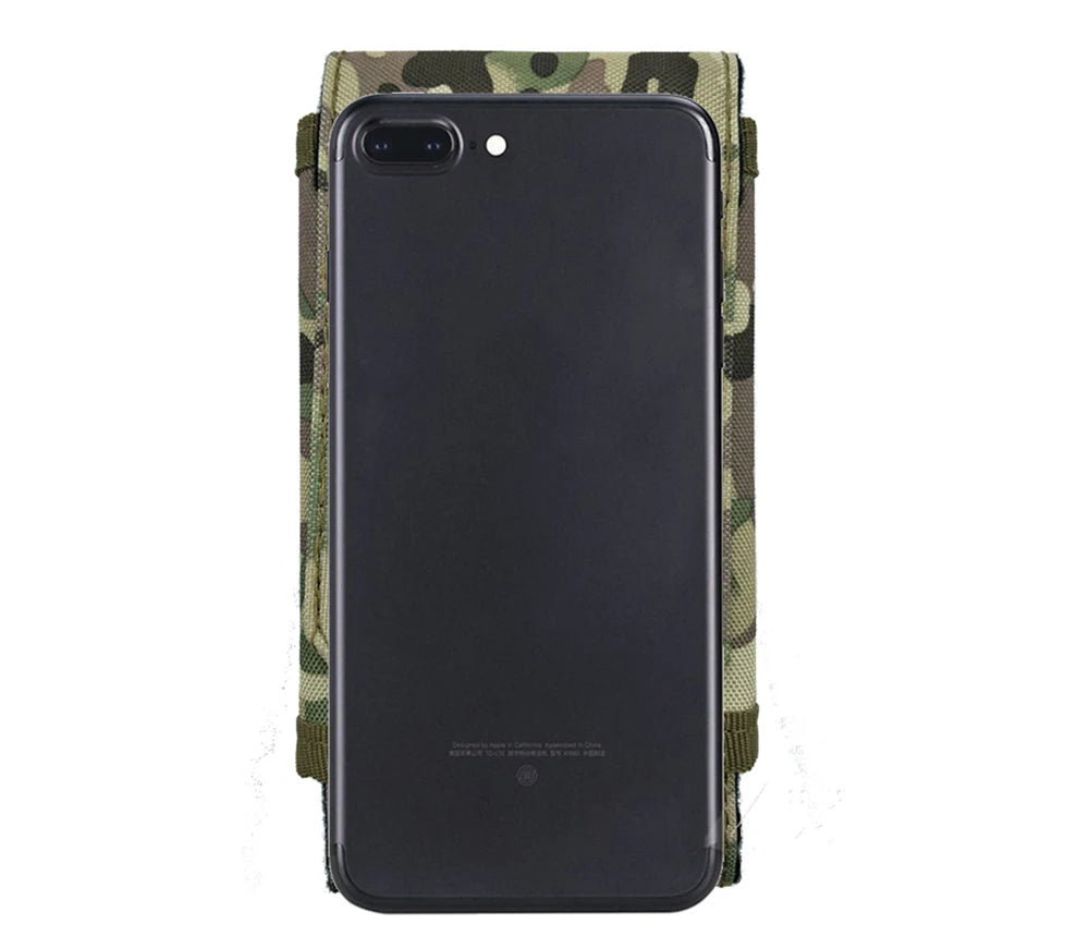 Outdoor 7inch Phone Bag Tactical Phone Holder Sport Waist Belt Case Waterproof Nylon EDC Sport Hunting Camo Bags in Backpack