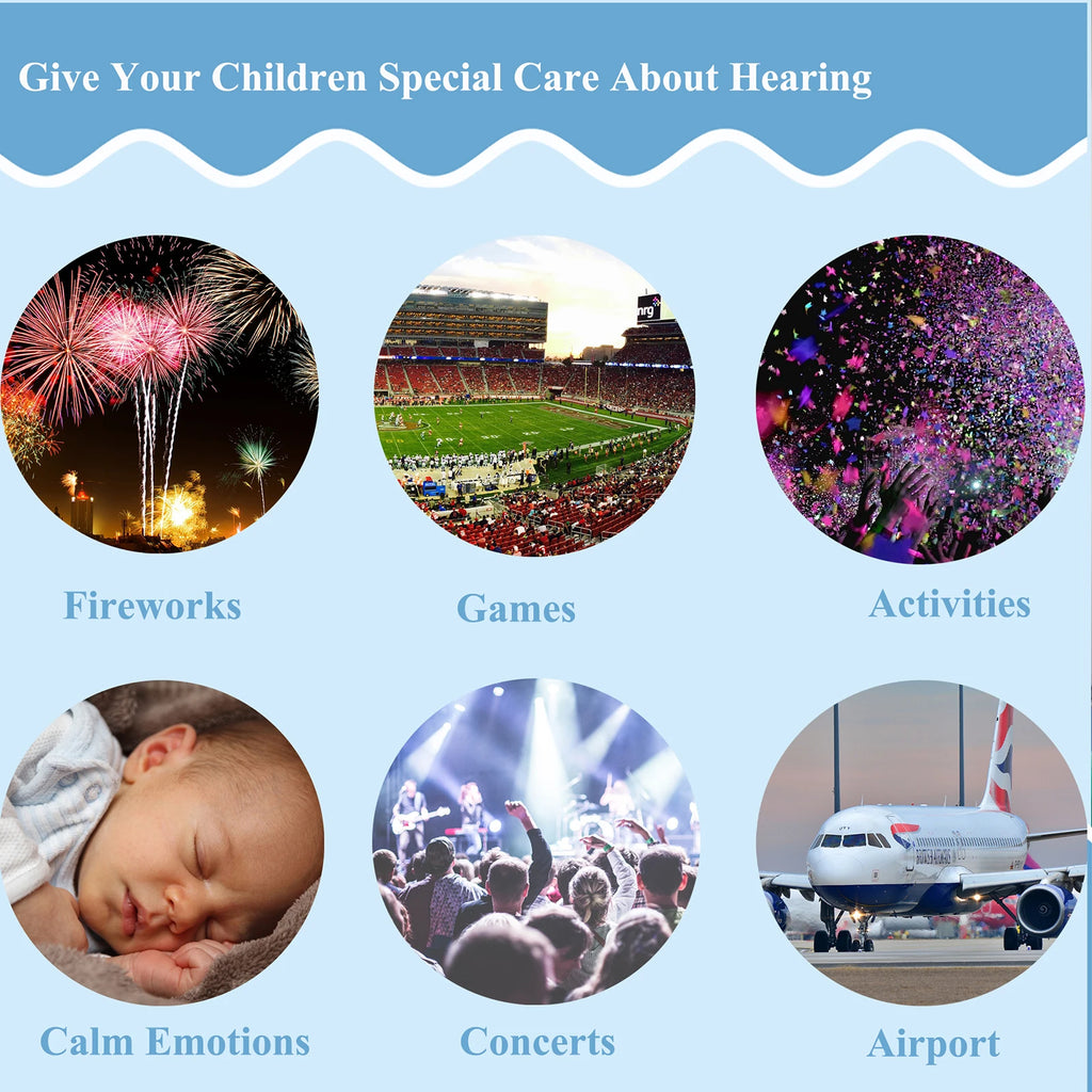 PROTEAR Kids Noise Cancelling Headphones Hearing Protection for Monster Truck Fireworks Earmuffs for Sensory Autism Children