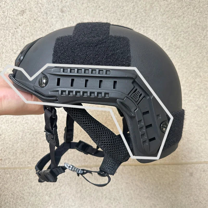 FAST Helmet Rail Mount Combat Helmet ARC Side Guide Rails Set Hunting Paintball Airsoft Helmets Accessories