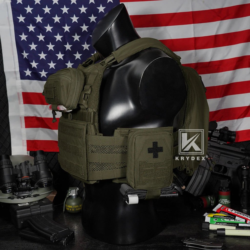 KRYDEX Tactical Medical IFAK Pouch First Aid Holder Tourniquet Trauma Bag For Vest Belt Hunting Outdoor Accessories