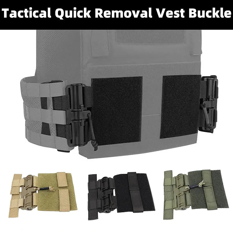 Vest Accessories Quick Release Vest Buckle Kit Durable Quick Release System Kit for JPC CPC NCP XPC 6094 420 Vest Accessories