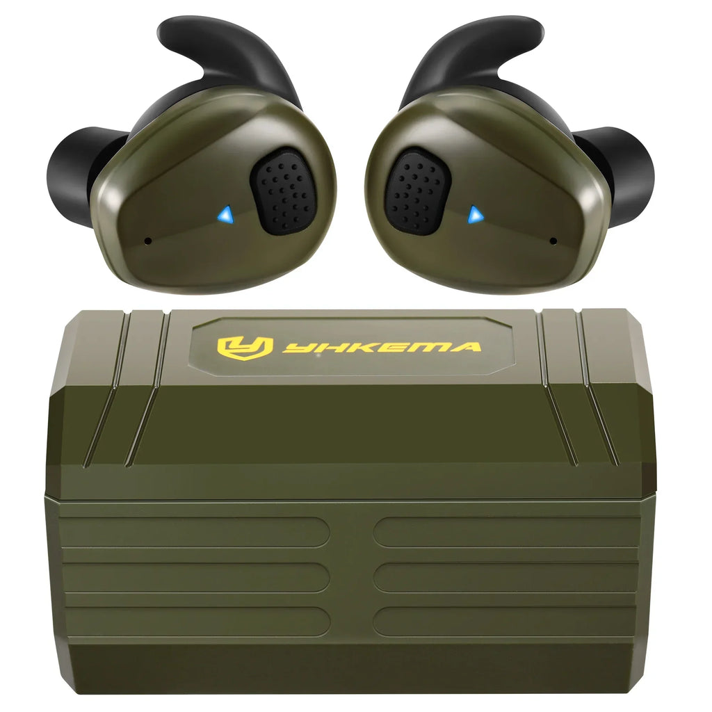 2024 NEW YHKEMA Bluetooth 5.3 Electronic Shooting Earbuds Headphones Tactical Headphones Noise Reduction Hearing Protection