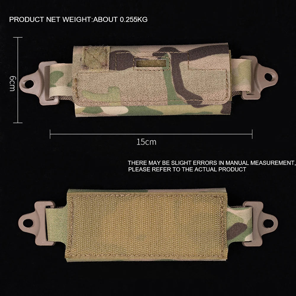 FAST Helmet Counterbalance Weight Bag NVG Counterweight Pouch for OPS-Core/Crye/MICH/Team Wendy Helmet Accessory