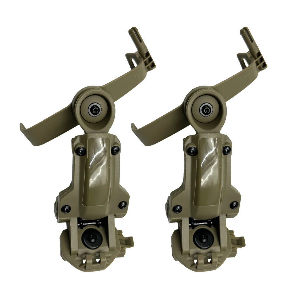 Tactical Helmet Rail Adapter for PELTOR ComTac Airsoft Shooting Accessories Headset Mount Fit Ops Core ARC Wendy MLOK Rail
