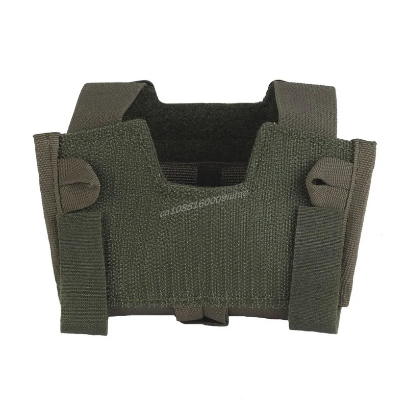 Tactical Helmet Bridge Battery Pack Storage Sub-Pouch NVG PVS31 Battery Pouch PTT Cable Box MOLLE Fast Helmet Counterweight Bag